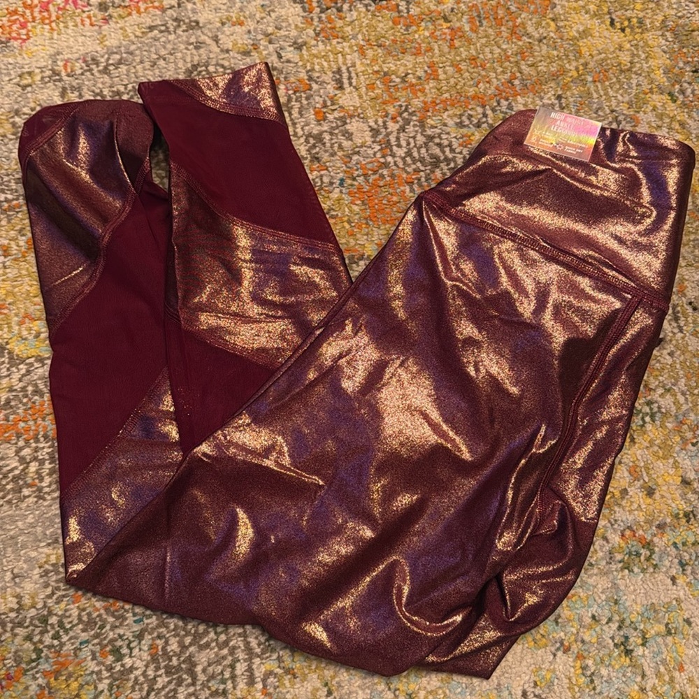 PINK Ultimate high-waist ankle shimmer legging! - Picture 7 of 14